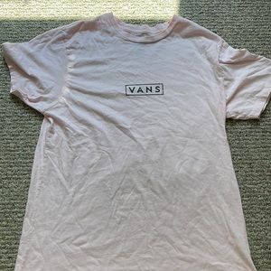 Vans pink t-shirt